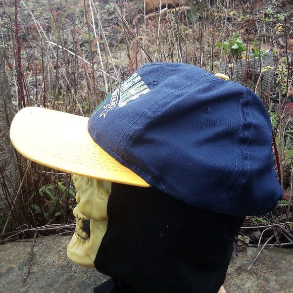 Vintage The Game Notre Dame Fightin Irish Snap Back Hat Broken - Picture 3 of 8